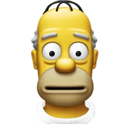 homer simpson sticker