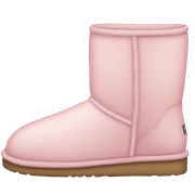 light pink uggs sticker