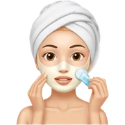 Skincare sticker