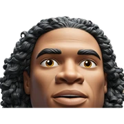 realistic portrait of a man sticker