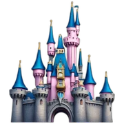 disneyland paris castle sticker
