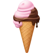 Ice cream sticker