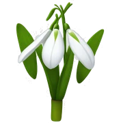 Snowdrop sticker
