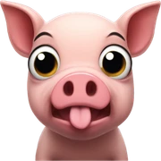 Spider pig sticker
