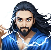 Storm Wizard sticker