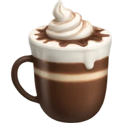 hot chocolate sticker