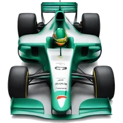F1 Car sticker