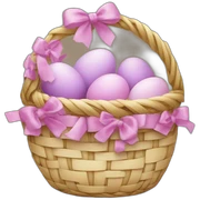 easter basket sticker