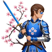 Samurai Warrior sticker
