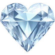 The Diamond Heart sticker