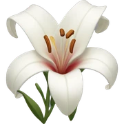 lillies sticker