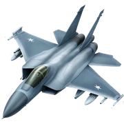 Fighter jet sticker