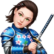 Samurai Warrior sticker