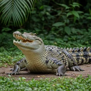 Crocodile sticker
