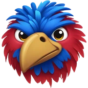 Kansas jayhawk sticker
