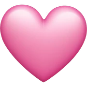 pink heart sticker