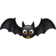 halloween bat sticker