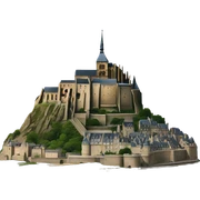 Mont-St-Michel sticker