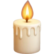 Candle sticker