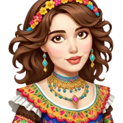 Folkloric Dancer sticker
