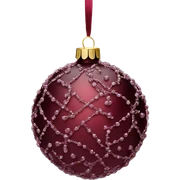 Wine colored ornament elegant sticker
