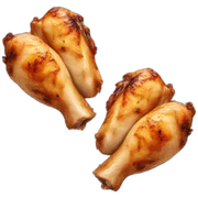 grilled chicken legs sticker