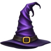 Witch hat sticker