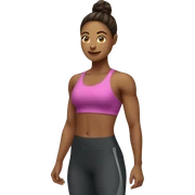 women in gym sticker