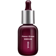Burgundy skin care serum bottle sticker