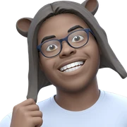 casual portrait of a boy sticker