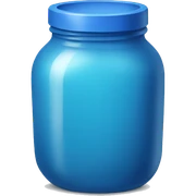 Blue jar  sticker