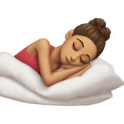 Ariana Grande sleeping sticker