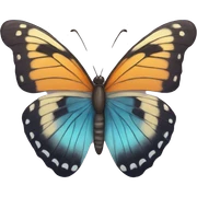 Butterfly sticker
