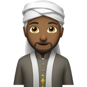 Muslim in masjid sticker