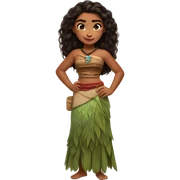 princess moana sticker