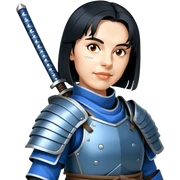 Samurai Defender sticker