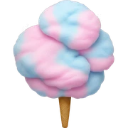 Cotton candy sticker