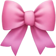 cute bow sticker