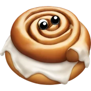 Cinnamon roll sticker