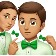 Stylish Leprechaun sticker