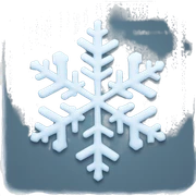 snowflake sticker