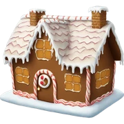 gingerbread house sticker