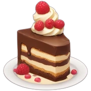 Dessert sticker