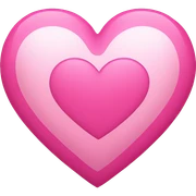Pink heart  sticker