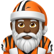 Bengals gnome sticker