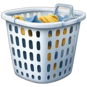 laundry basket sticker