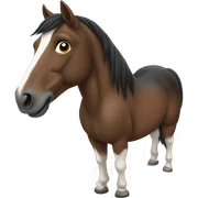 Ahel teke horses sticker