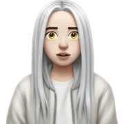 Billie Eilish  sticker