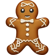 Gingerbread sticker