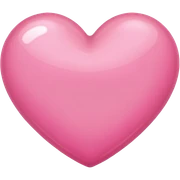 pink heart sticker